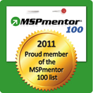 Placed on the MSPmentor Top 100 MSPs for the past two years!