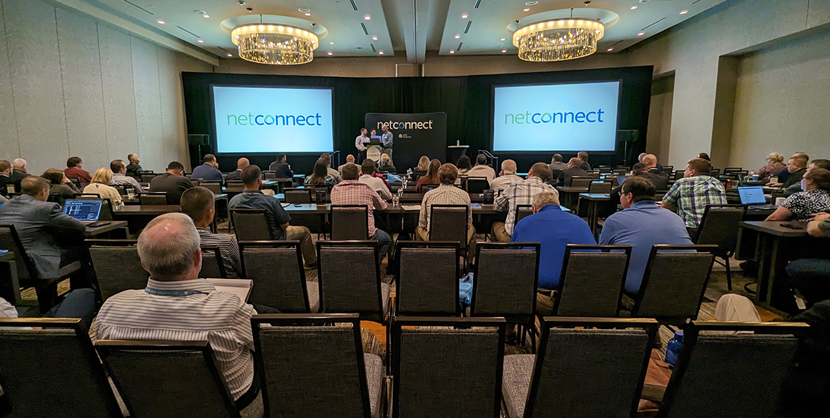 Crowd at NetConnect